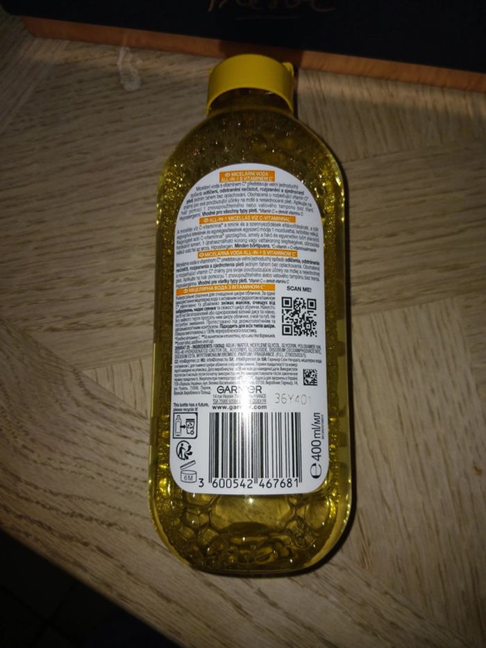 Solution micellaire vitamine c garnier - photo numéro 2