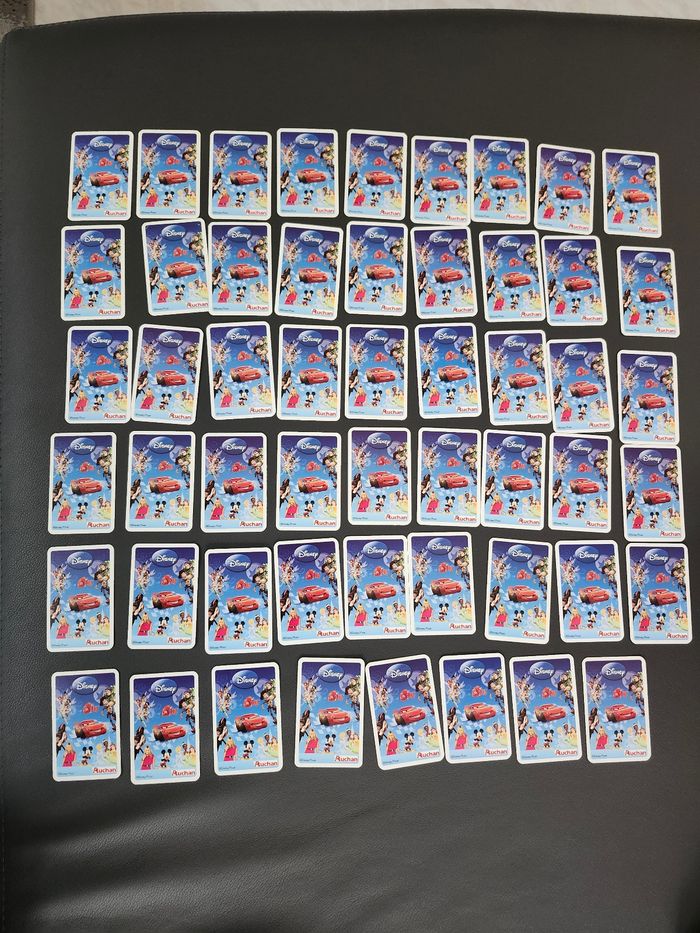 Lot cartes enfant disney auchan 2010 ou unité - photo numéro 5