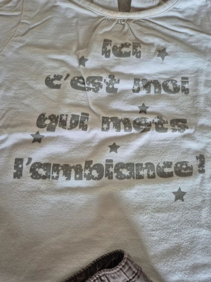 Ensemble Tee-shirt manche longue et pantalon 🌸 - photo numéro 6