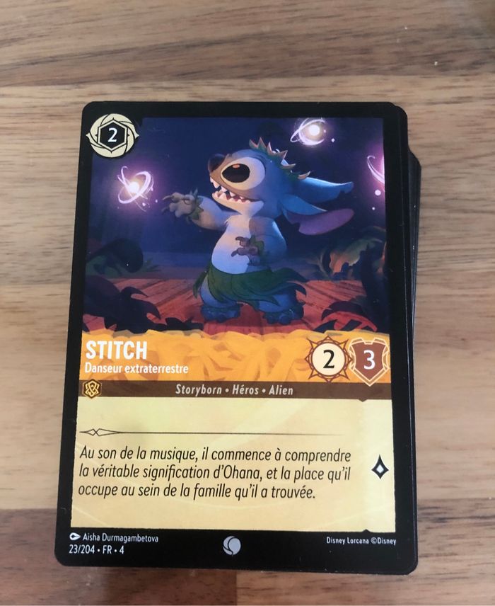 Gros lot de 800 cartes lorcana sans double