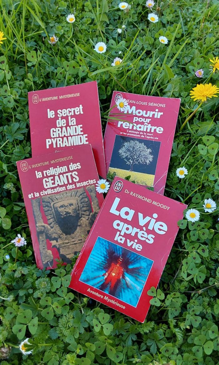 Lot de 4 livres Aventure Mystérieuse