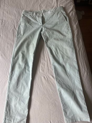 Pantalon bleu ciel . Taille 38