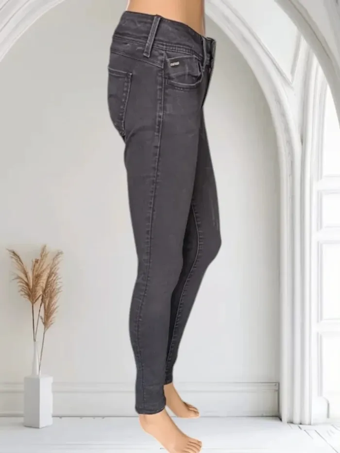 jean G-STAR raw lynn d-mid super skinny , taille mi-haute , stretch - photo numéro 4