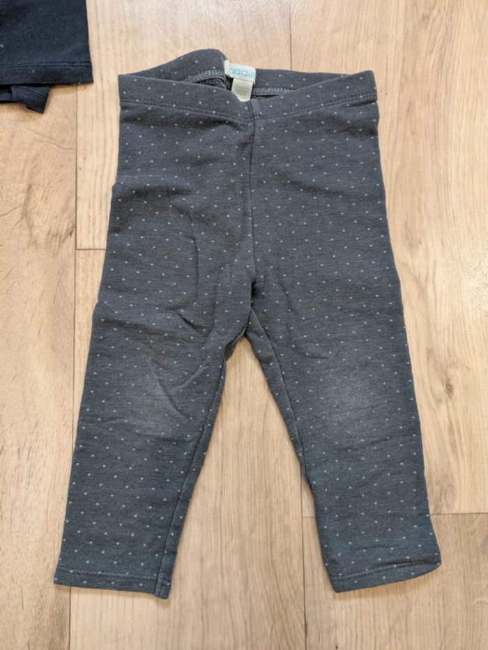 Lot 6 leggings 18 Mois 80cm - photo numéro 4