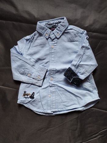 Chemise bleu garçon 