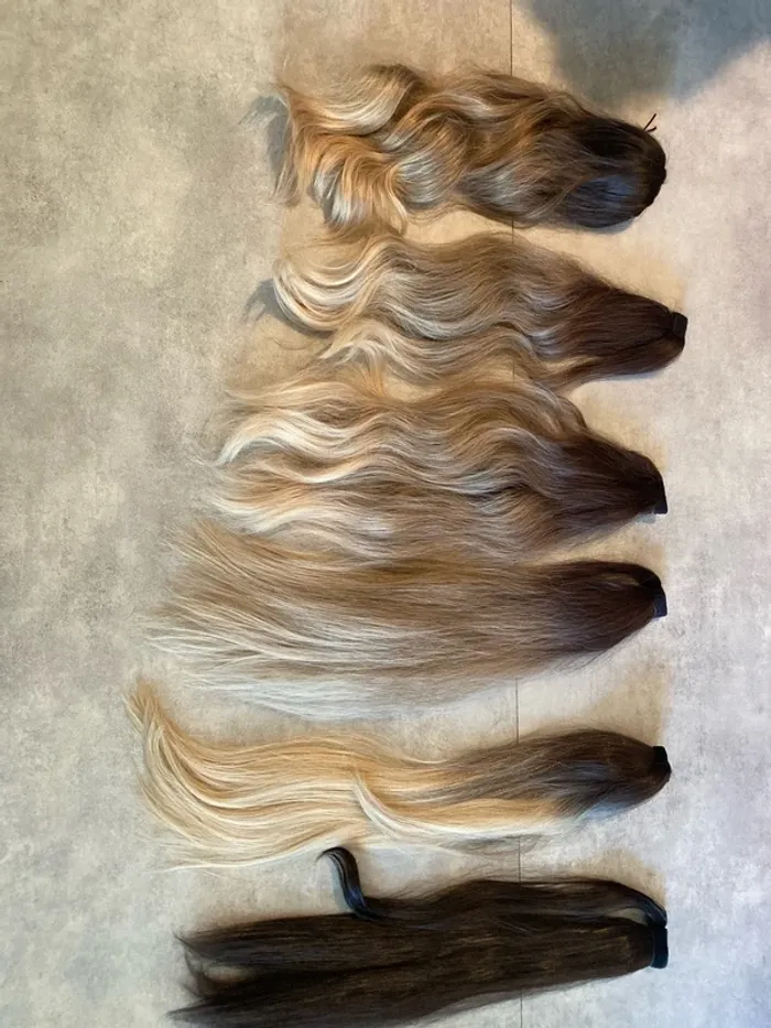 Lot de 6 Extensions Queues de cheveux - photo numéro 2