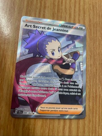 Carte Pokémon Janine ´ s secret art