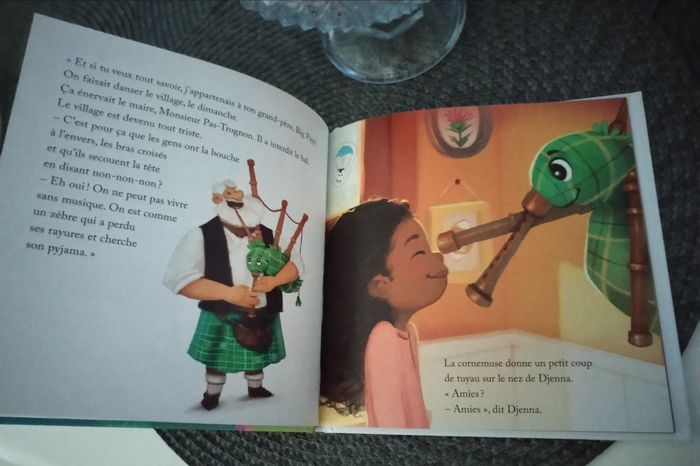 Livre "La cornemuse enchantée" neuf - photo numéro 2