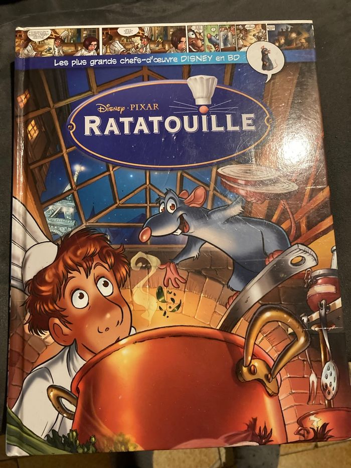 Livre Disney Ratatouille en bd