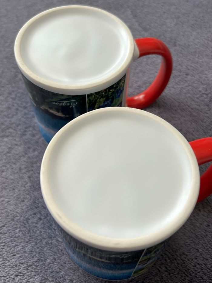 Lot de 2 tasses souvenirs de Mégève - photo numéro 8