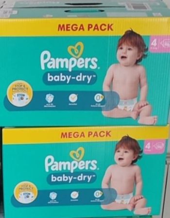 Couché pampers taille 4 neuf
