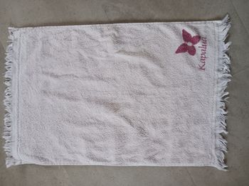 serviette ou essuie main blanche Kapalua 62 x 39 cm Cannon