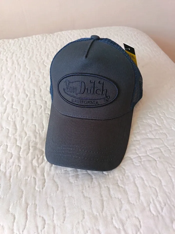 Casquette Van Dutch bleu marine homme taille unique neuf