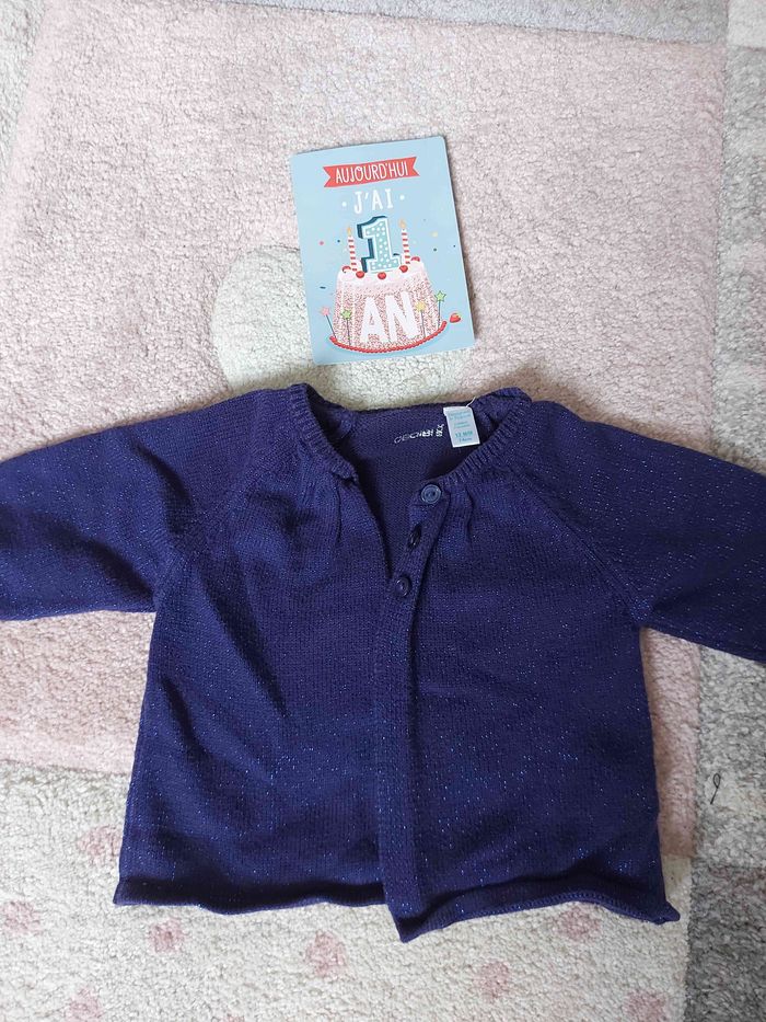 Gilet 12 mois obaïbi