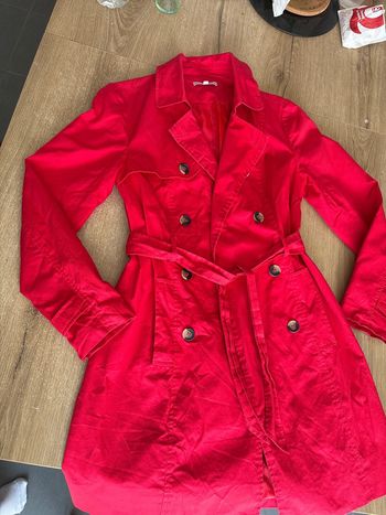 Veste vintage rouge