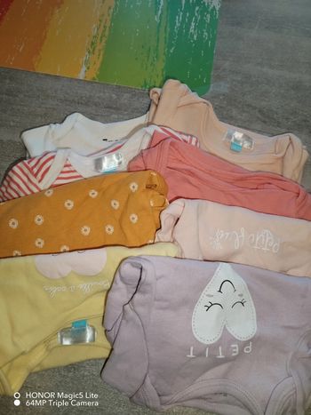 Lots bodies manche courte