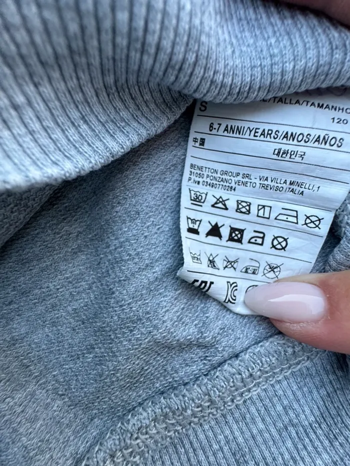Gilet Benetton 7 ans - photo numéro 4