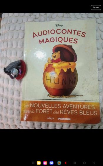 105Ēme audioconte magique collection altaya deagostini livre et figurine disney audio conte magic