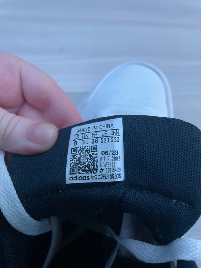 Chaussures/ baskets Adidas Hoops 3.0 femme - photo numéro 2