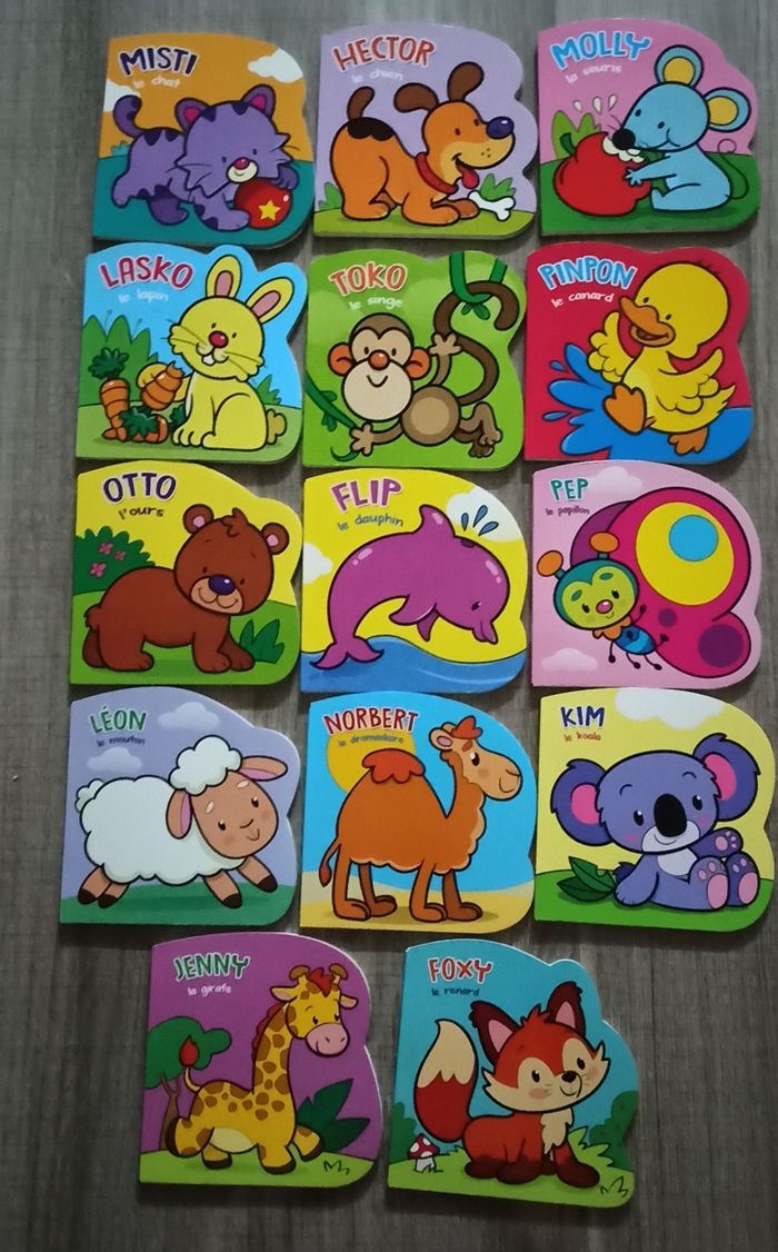 Lot de 14 livres pour bébé ou jeune enfant NEUFS