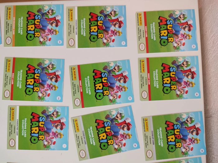 Lot 31 carte panini super Mario - photo numéro 9