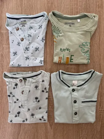Lot de 4 tee-shirts - Taille 36 mois