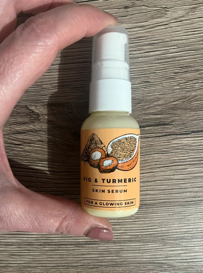 Sérum hydratant apaisant curcuma extraits de figue - photo numéro 3