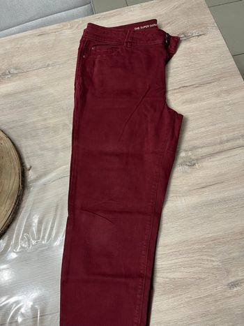 Jean skinny Bordeaux taille 46
