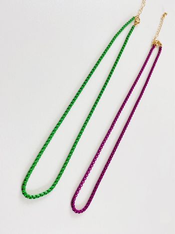 Lots de colliers minimalistes - de 40 à 47 cm