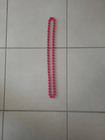 Collier Perles roses