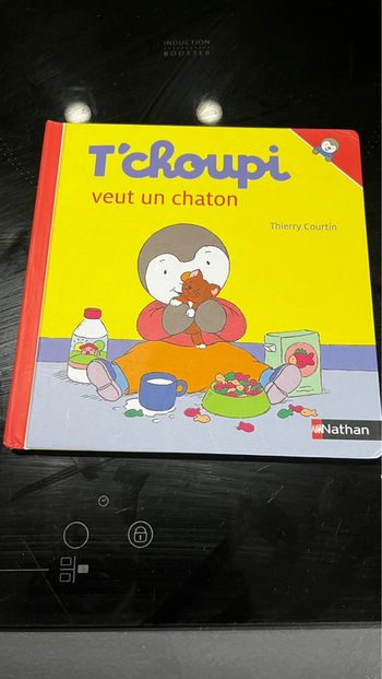 Livre T’choupi veut un chaton