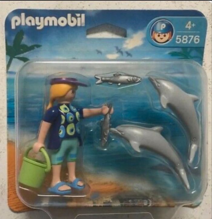 Lot vacancière et dauphins Playmobil n°5876 - photo numéro 3