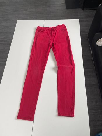 Pantalon rouge taille 12 ans marque gemo