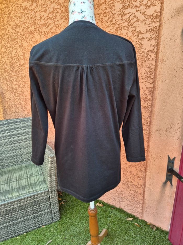 Tunique noire et strass T. XL - photo numéro 5