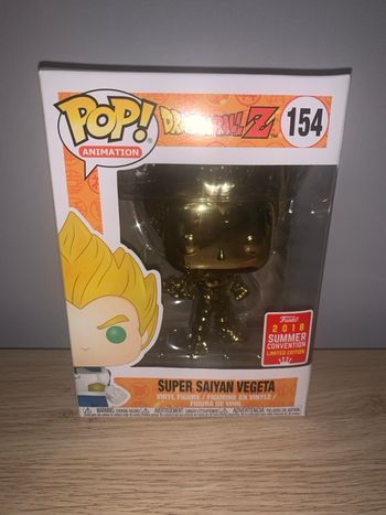 Funko pop super saiyan vegeta jaune 154