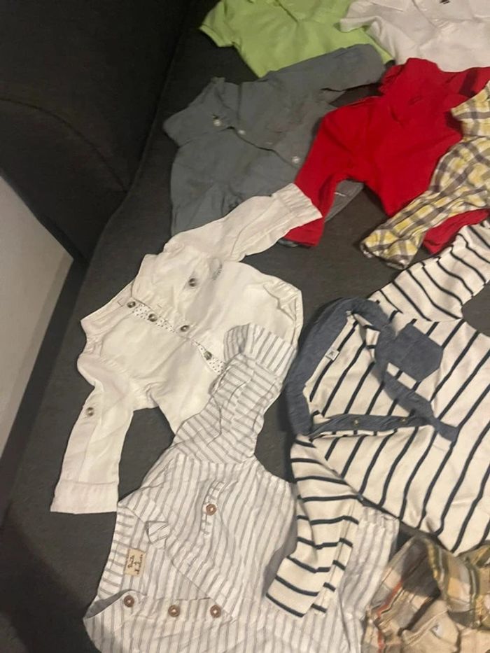 Lot polo/chemise 3 mois - photo numéro 4