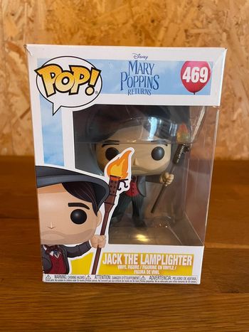 Figurine en vinyle Pop 469 Jack l’allumeur de réverbères dans Mary Poppins le retour