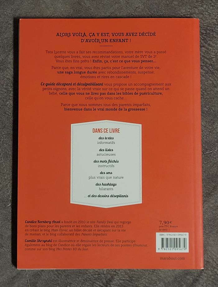 Le guide décapant des parents imparfaits - La Grossesse Candice Kornberg Anzel, Camille Skrzynski - photo numéro 2