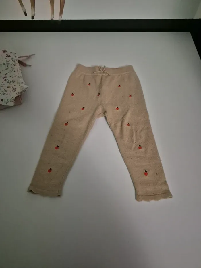 Lot de 3 joggings bébé fille - 18/24 mois (86 cm) - photo numéro 2