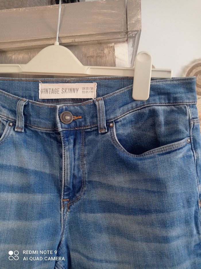 Jean slim Vintage skinny taille 40 en parfait état - photo numéro 2