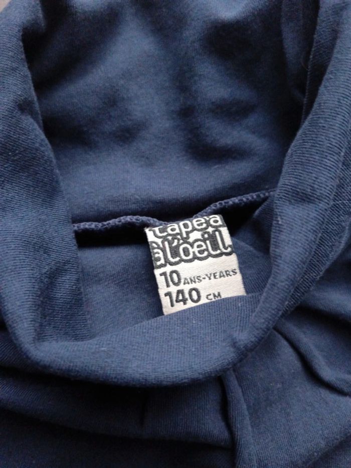 Haut col roulé 10 ans tape à l'œil - photo numéro 3
