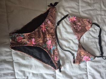 Maillot bain 2 pièce fille taille 164