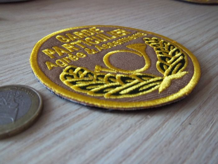 écusson poitrine garde particulier homologué rond - photo numéro 2