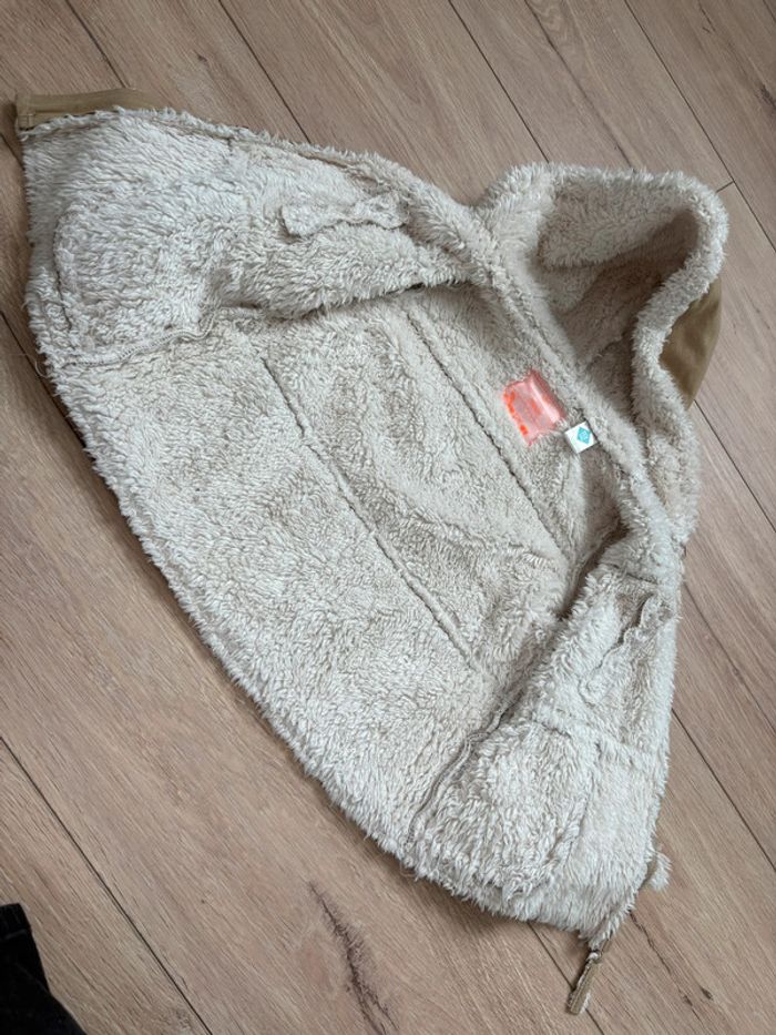 Manteau bébé effet daim fourré TEX - photo numéro 2