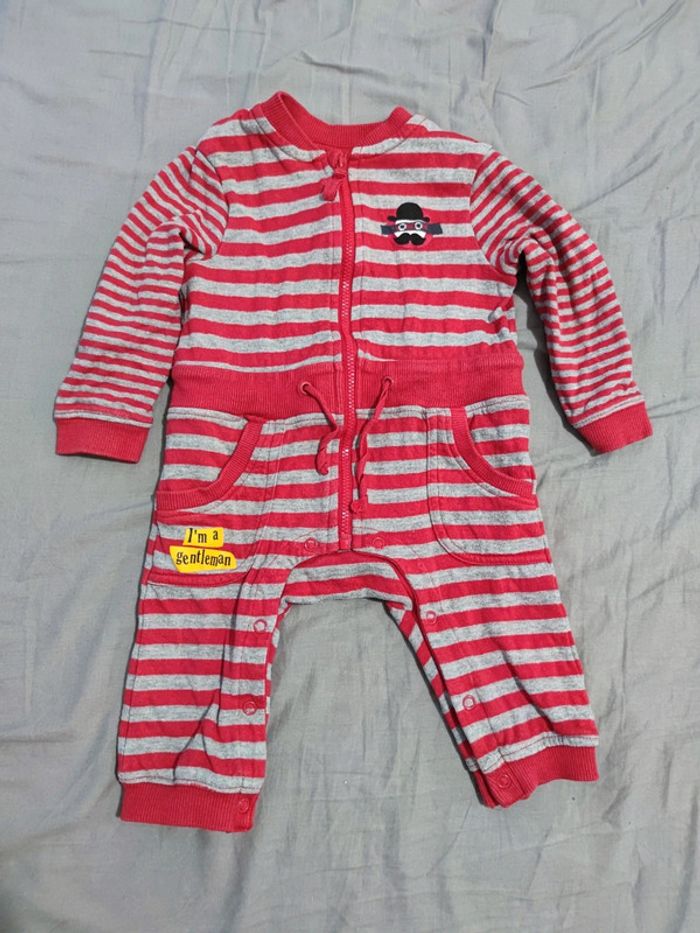 Combinaison i'm a gentleman London T.9 mois