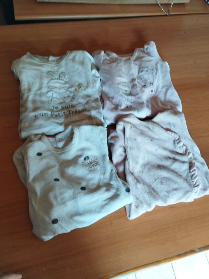 Lot pyjama et body 6 mois - photo numéro 5