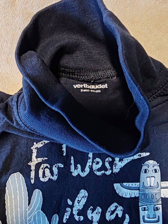 T-shirt col roulé - photo numéro 3