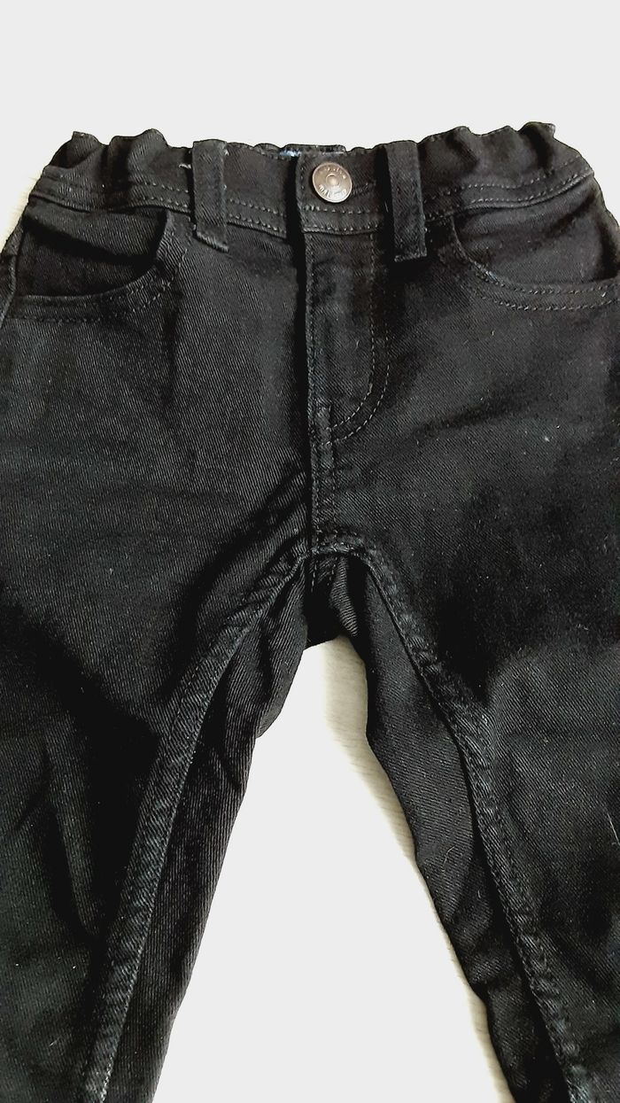 Vêtement garçon pantalon jean noir Kiabi 5 ans - photo numéro 2
