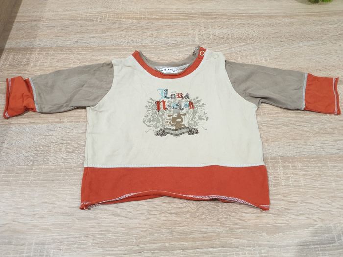 Lot t-shirt garçon 6mois - photo numéro 3