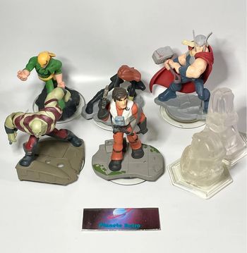 7 Figurines Disney Infinity 2.0 / Loose Seules Officielles Disney